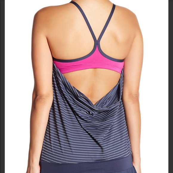 Nike Blue Layered Tankini - Picture 2 of 4